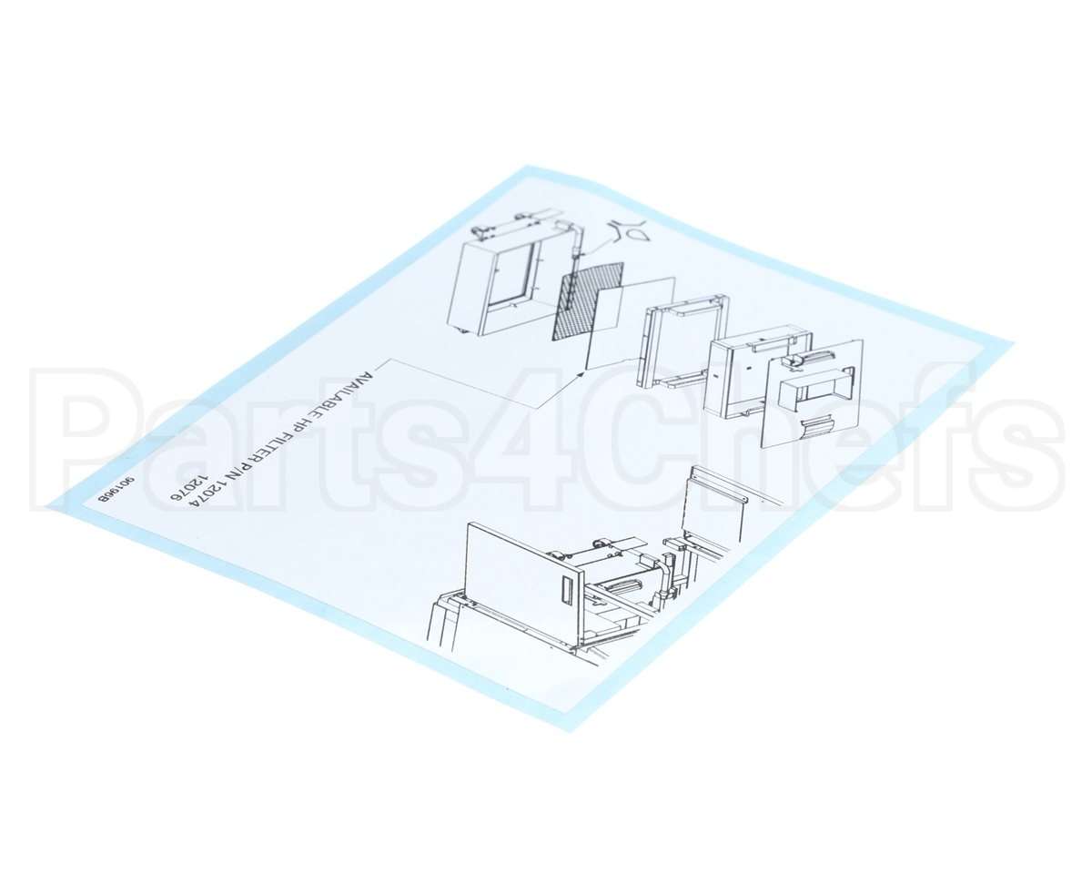 90196 Henny Penny Label-Replacement Filter