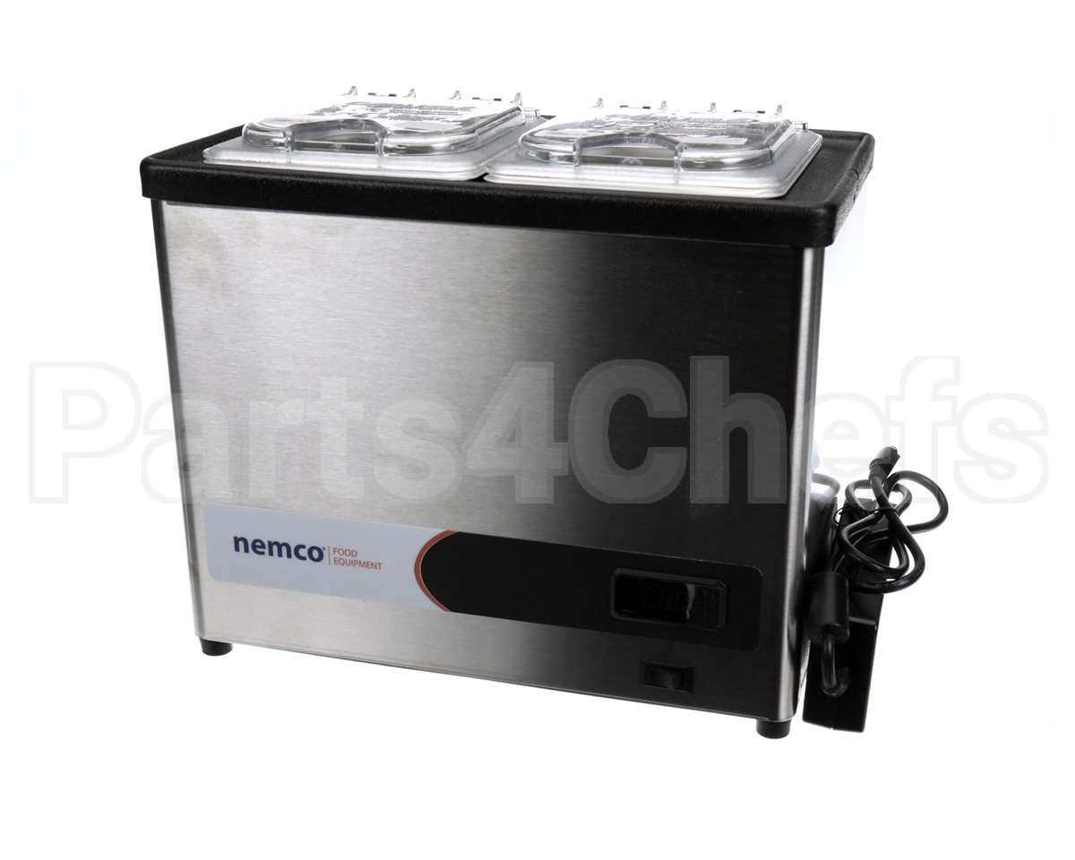 9020-2 Nemco Cold Condiment Chiller, (2) 1/6 Stainles