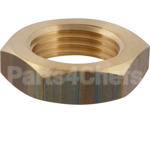 9058 Compatible Bunn Nut, Hex, Brass, 1/2-14Thread
