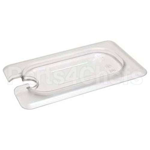 90CWCN(135) Compatible Cambro Cover Ninth Notched -135 Clear