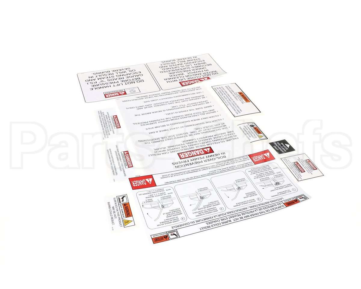 97347 Henny Penny Pfe 590 Label Kit