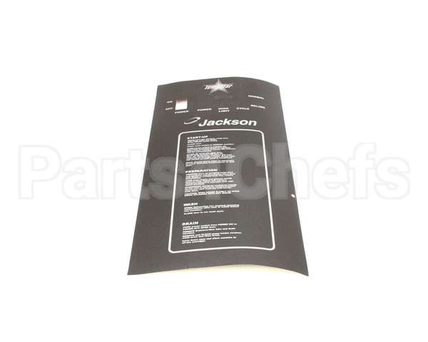 9905-021-64-41 Jackson Decal, Control Box Tempstar