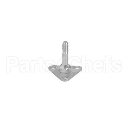 9993Z Compatible Intermetro Plate, Foot Zinc Bk Only