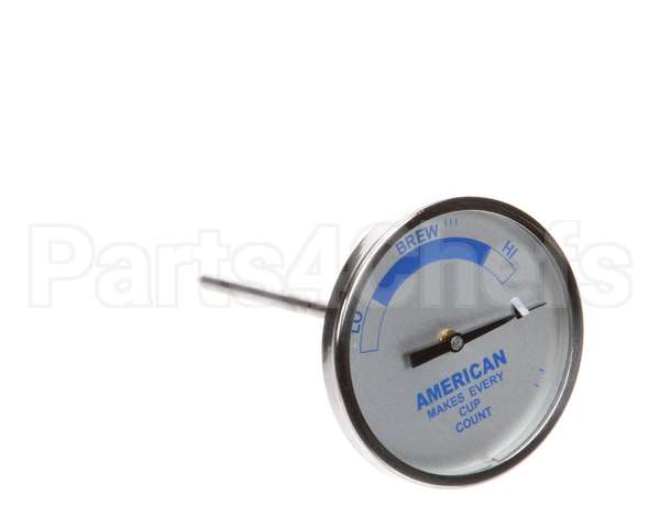 A506001 Grindmaster Cecilware Thermometer, 1/4Npt, 3 Stem Gt225