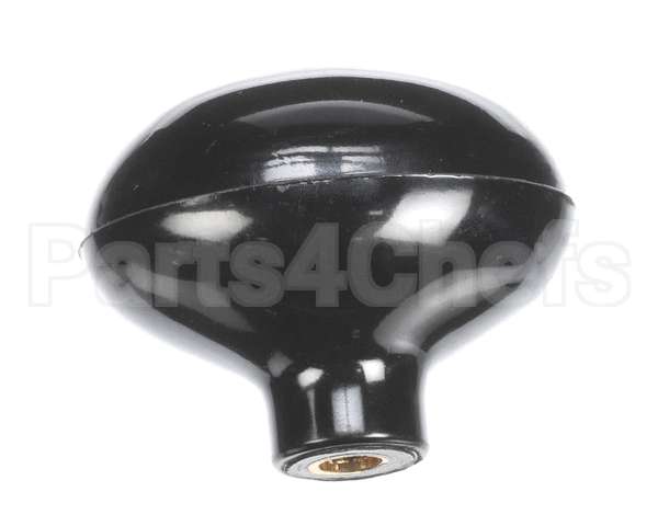 A509012 Grindmaster Cecilware Knob, Black Football With 1/4-20 Threads
