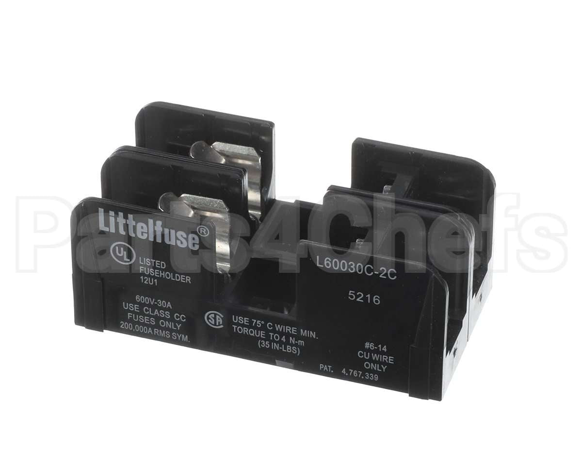 A532-015 Grindmaster Cecilware Block, Fuse 2Pole 30A 600V Cc
