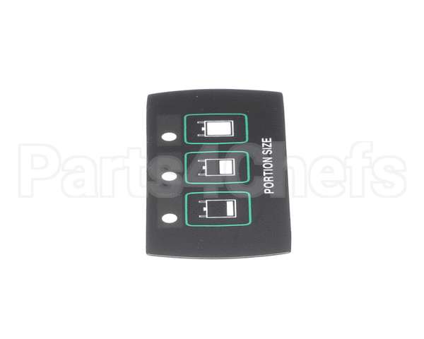 A546-384 Grindmaster Cecilware Decal, Touchpad Columb Select
