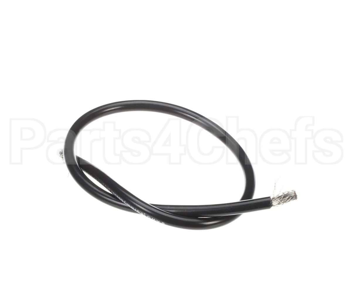 A550-100 Grindmaster Cecilware 18 #8Awg Black Wirestripped 1