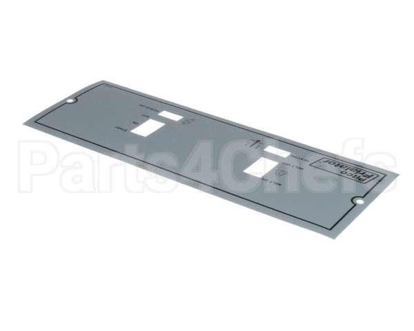 A6041601 Pitco Label,Ovrelay Fr Pnl 14,18 Sfx-Hn