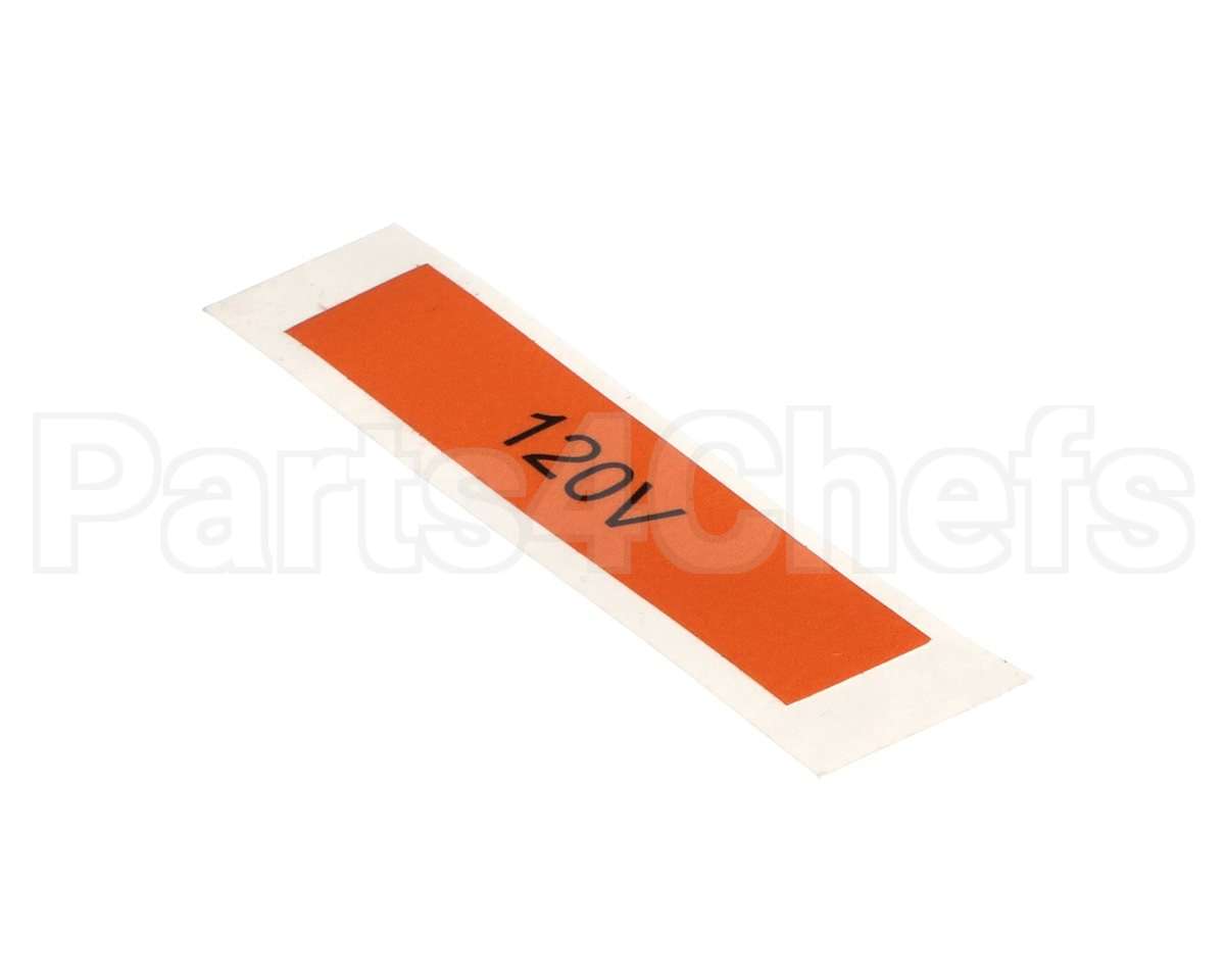 A6051601 Pitco Lbl,Marking Voltage (120V)