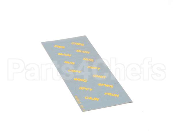 A6084501 Pitco Label,Decal Ovrly Cmptr Me,Mg14