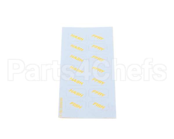 A6084502 Pitco Label,Decal Ovrelay Cmptr Ffry Mg