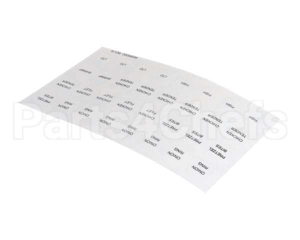 A6085002 Pitco Label,Culvers Rh