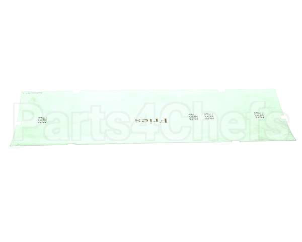 A6085503 Pitco Label,Ovrelay Hooters Fries