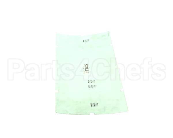 A6085503 Pitco Label,Ovrelay Hooters Fries