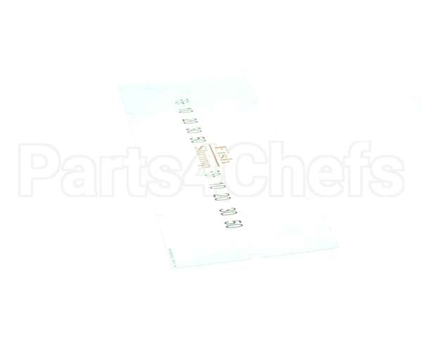 A6085505 Pitco Label,Ovrelay Hooters Fish/Shrimp