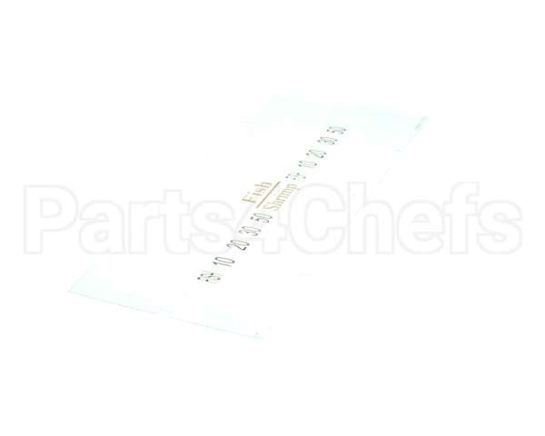 A6085505 Pitco Label,Ovrelay Hooters Fish/Shrimp