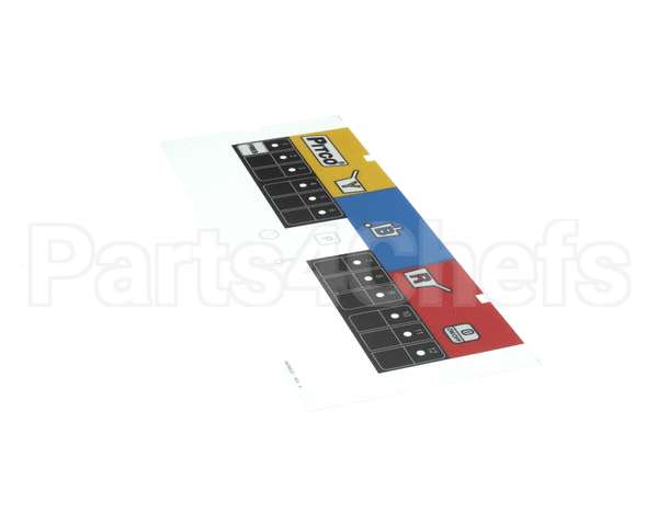 A6096201 Pitco Label,Ovrelay 3 Zn Fries