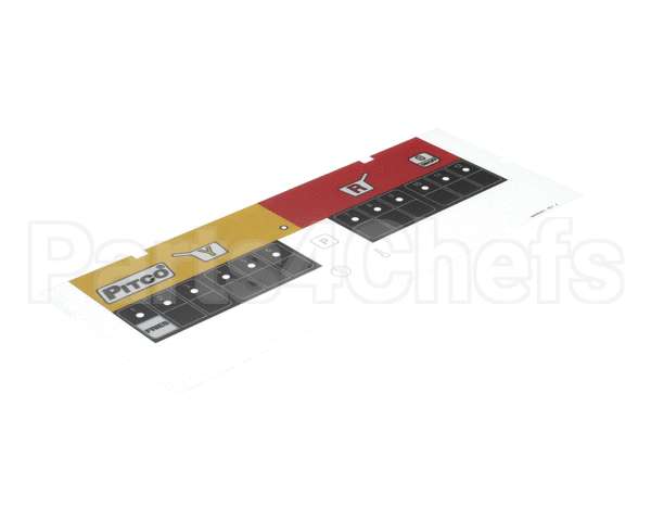 A6096401 Pitco Label,Ovrelay 2 Zn Fries