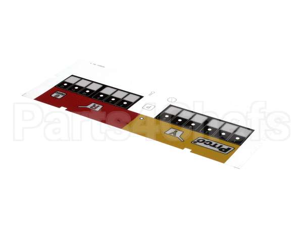 A6096501 Pitco Label,Ovrelay 2 Zn Blank