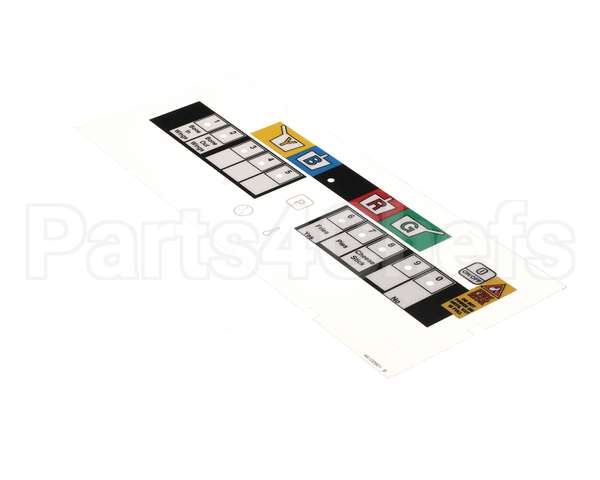 A6100901 Pitco Label,Ovrelay Wingstreet Se