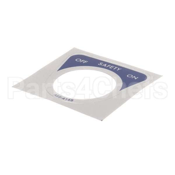 A69-4148 Compatible Stero Dcl Bezel - Safety Off/On