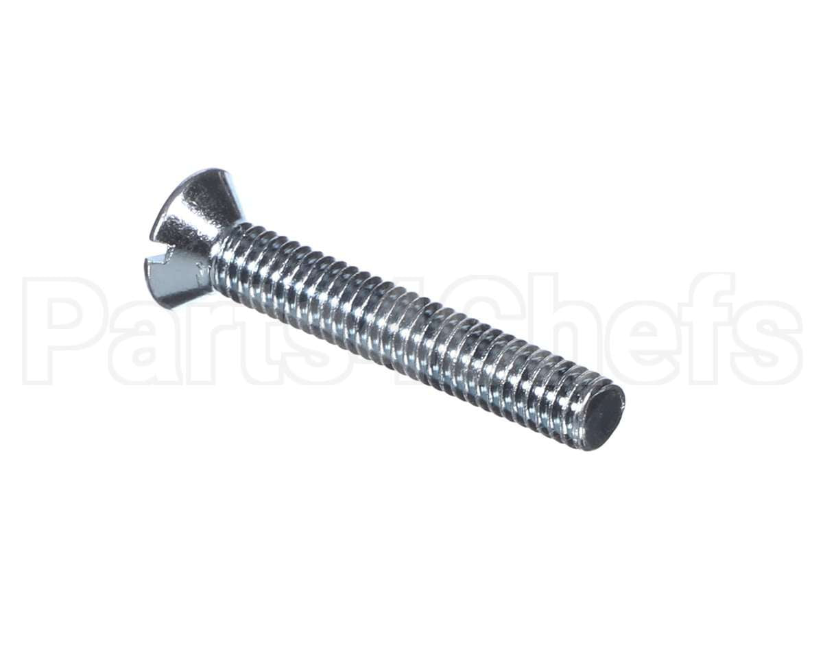 AA-Q2217A Apw Wyott Screw; 5/16-18 X 2 Flat H Hd;Slot;Zinc