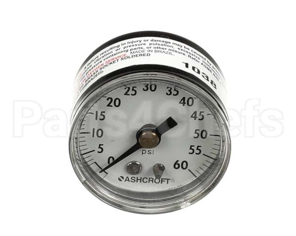 AR800-2500004 Cleveland Gauge 0-60 Psi