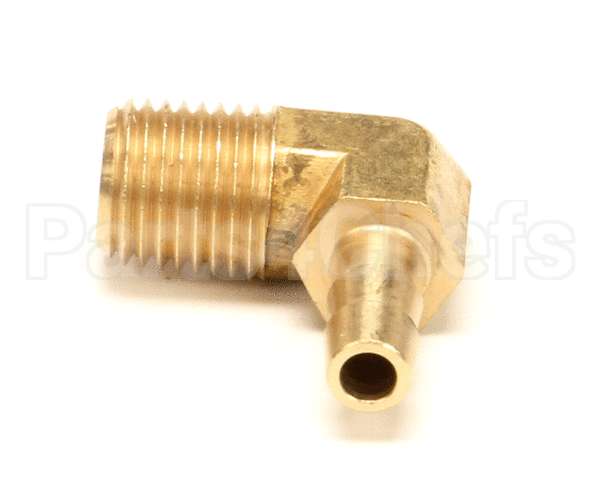 AT0P-2628-1 Accutemp Brass Elbow, 1/4 Hose Barb X 1/4 Male Np