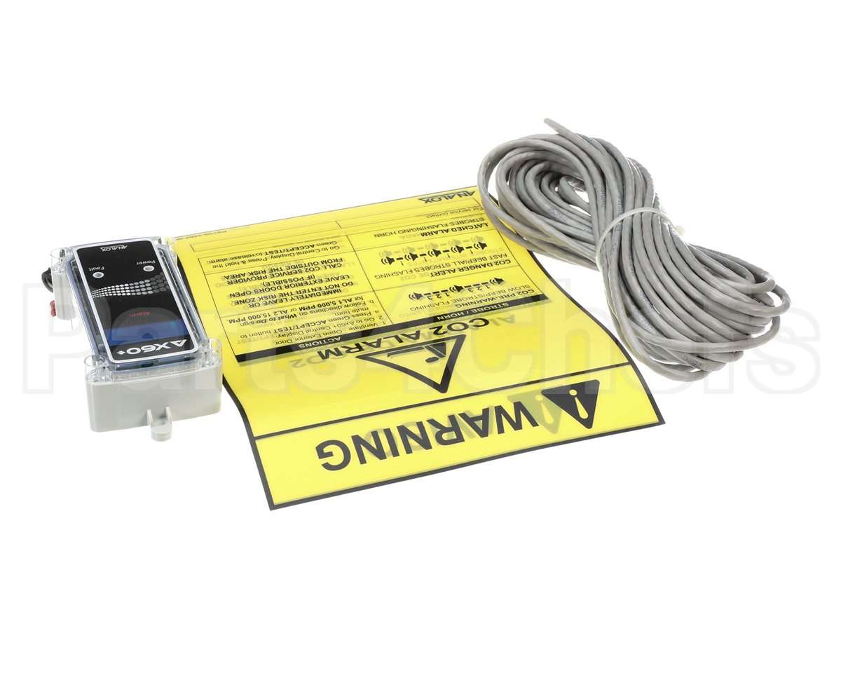 AX60RSYBE Analox Sensor Ax60+ Alarm, Hard Wired, Blue Strobe, In