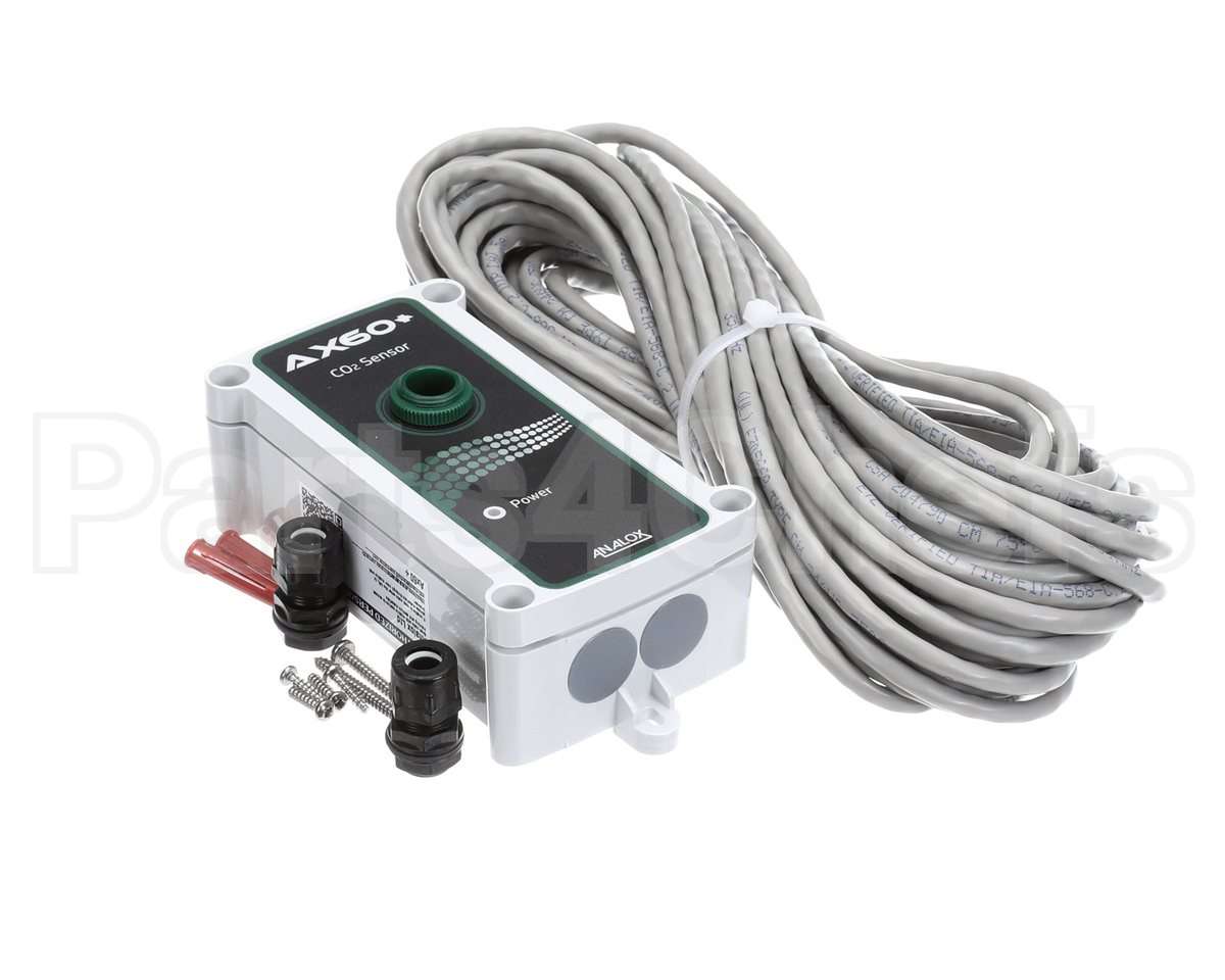 AX60SASYE Analox Sensor Ax60+ Co2 Sensor Unit, Hard Wired, Inc C