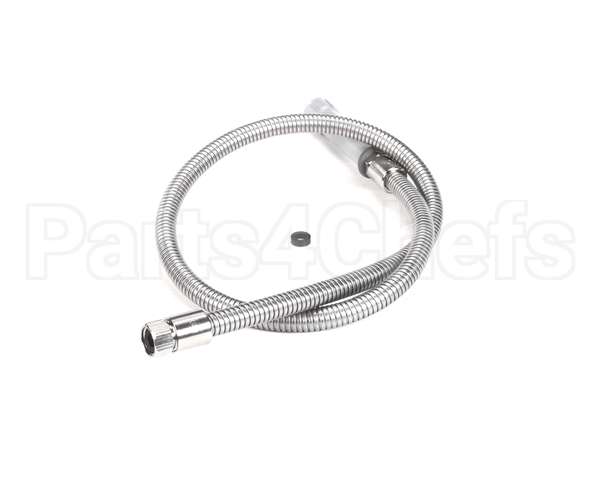 B-0050-H T&S Brass Hose, 50 Flexible Stainless Steel (Gray