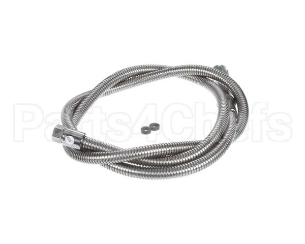 B-0084-H T&S Brass 84 Flexible Stainless Steel Hose With Sp