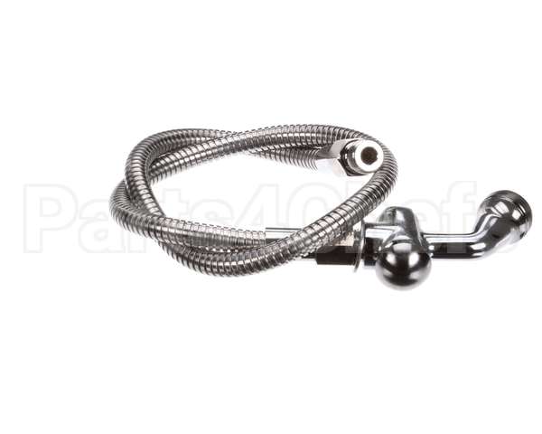 B-0101 T&S Brass Spray Valve W/ Rosespray Head & 38 Flexi