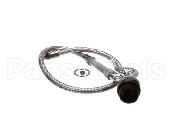 B-0106 T&S Brass Spray Valve With Brush And 44 Flexible S