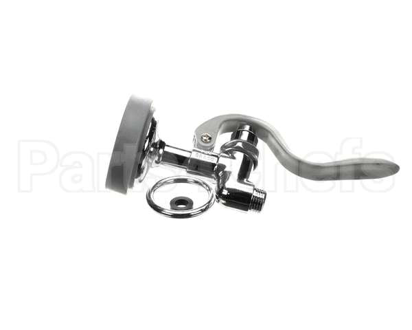 B-0107 T&S Brass Spray Valve, Gray Rubber Bumper, Doe Spr