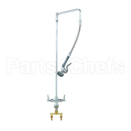 B-0111 Compatible TS Brass Pre Rinse Unit Deck