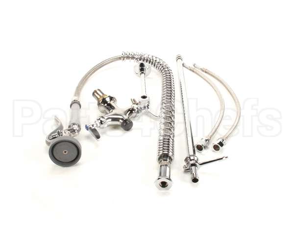 B-0113-B T&S Brass Easyinstall Pre-Rinse, Spring Action, Si