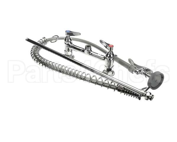 B-0123 T&S Brass Easyinstall Prerinse Spring Action De
