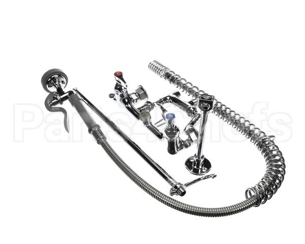 B-0133-ADF-LN T&S Brass Easyinstall Prerinse Spring Action Wa