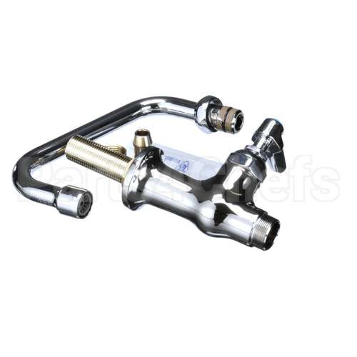 B-0207 T&S Brass Single Pantry Faucet, Single Hole Base,