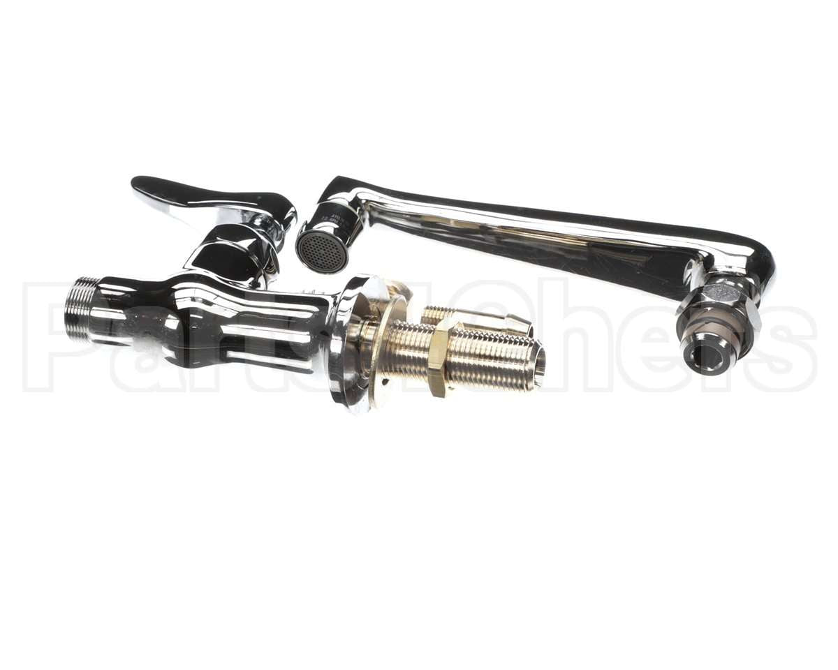 B-0208 T&S Brass Single Pantry Faucet, Single Hole Base,