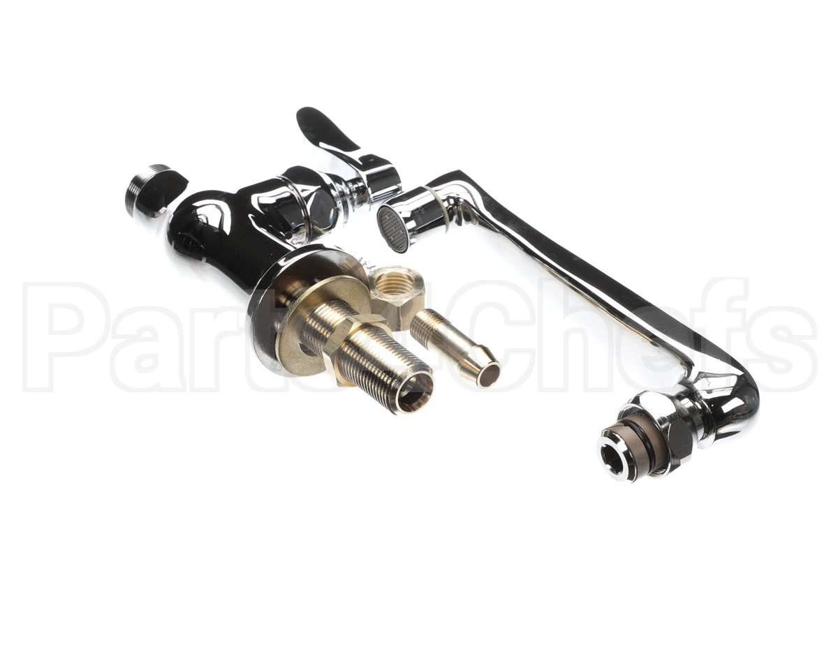 B-0208 T&S Brass Single Pantry Faucet, Single Hole Base,