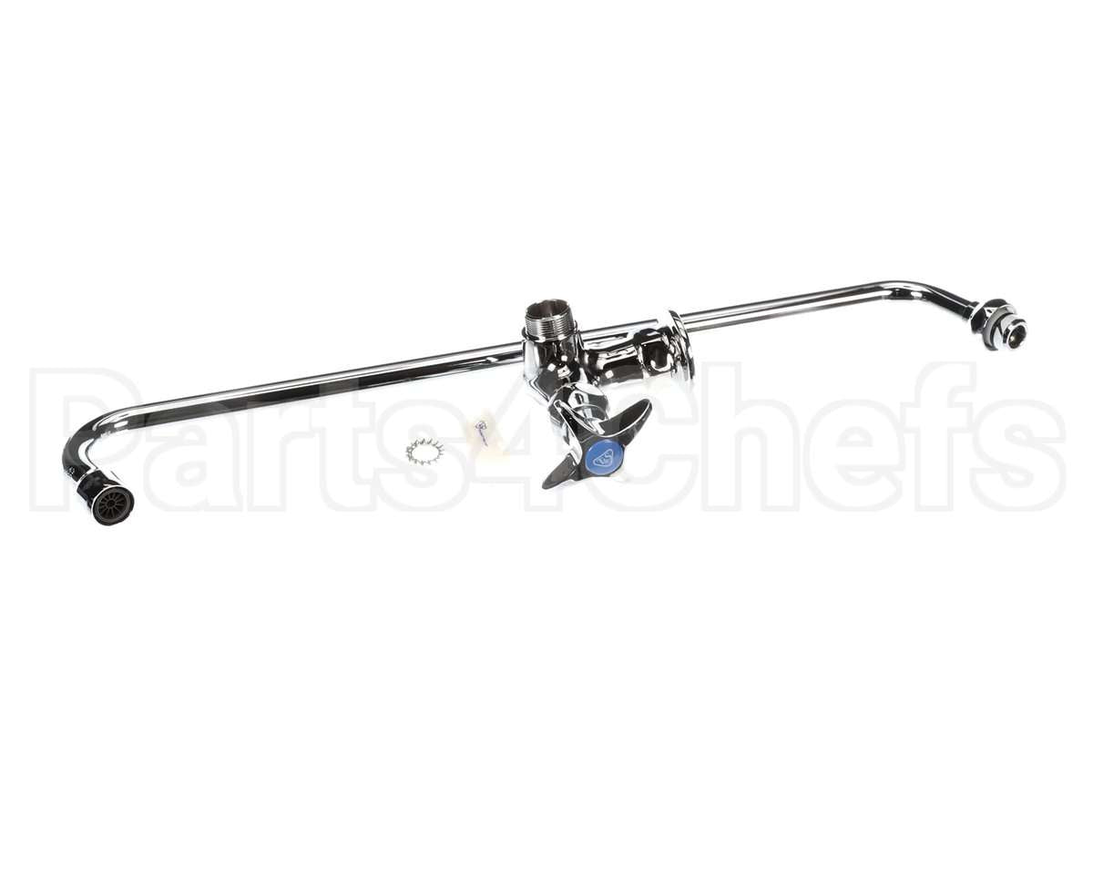 B-0210 T&S Brass Single Pantry Faucet, Single Hole Base,