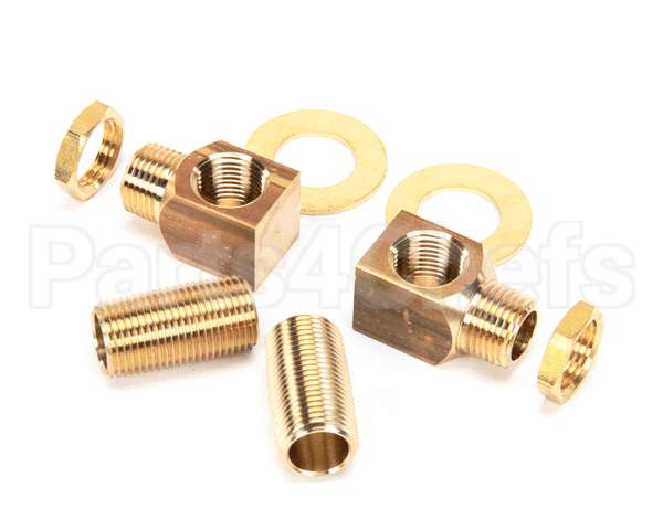 B-0230-K T&S Brass Installation Kit, 1/2 Npt Nipple, Lock N