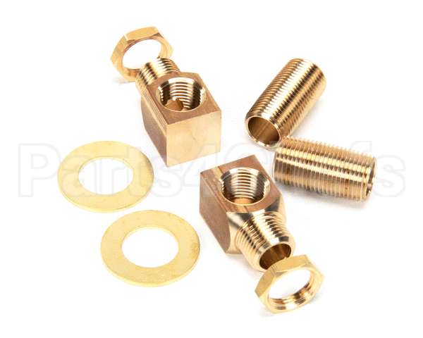 B-0230-K T&S Brass Installation Kit, 1/2 Npt Nipple, Lock N