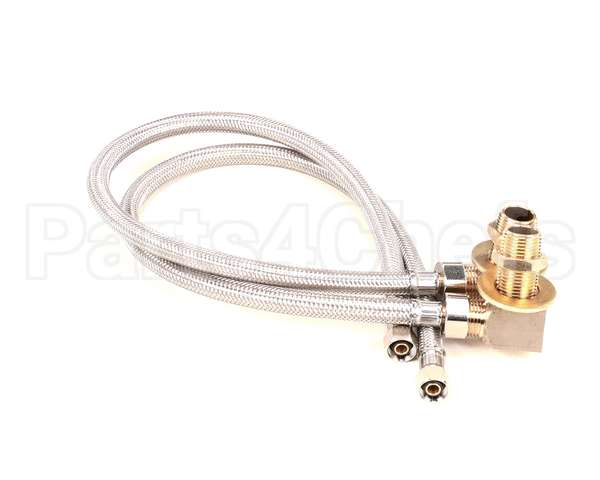 B-0230-KIT T&S Brass Inlet Kit, 1/2 Npt Nipple, Close Elbows,