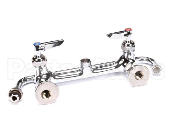 B-0231-CR T&S Brass 8 Wall Mount Faucet, 1/2 Npt Female Inle