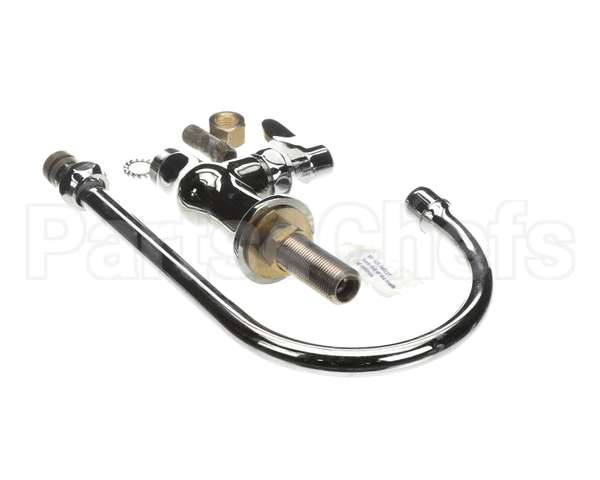 B-0305-CR-TL T&S Brass Single Pantry Faucet, Deck Mount, Cerama