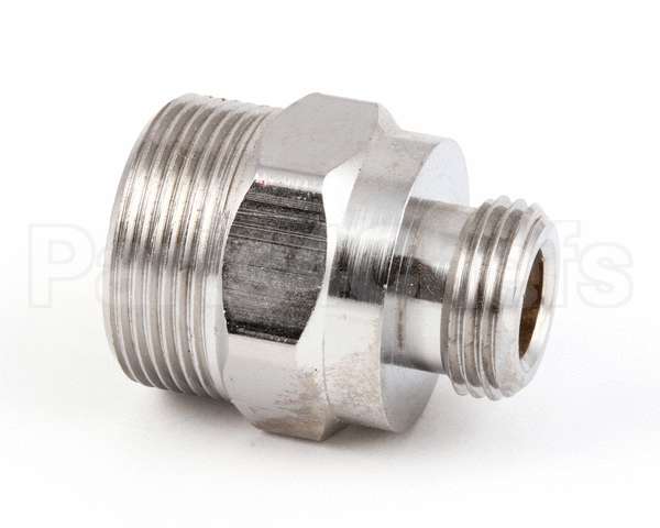 B-0412 T&S Brass Adapter, Rigid To Swivel Adapter